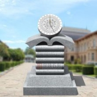 校園石雕擺件 日晷石雕 花崗巖古代計(jì)時(shí)器 泉臻 廠家批發(fā)