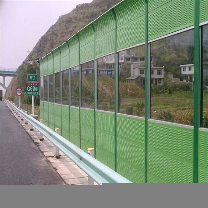 高架橋頂部彎弧隔音墻頂部彎弧百葉隔音墻百葉降噪插接隔音墻