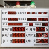 車間生產(chǎn)計(jì)劃看板電子看板、電子計(jì)時(shí)器看板、工價(jià)計(jì)算看板