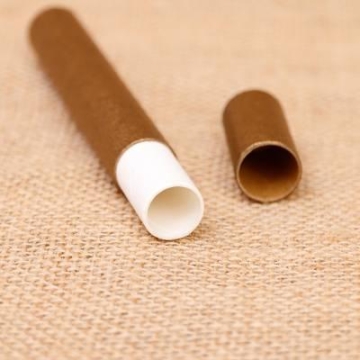 廠家牛皮紙罐紙筒茶葉紙桶花茶圓筒包裝書(shū)畫(huà)香筒藕粉紙筒定制