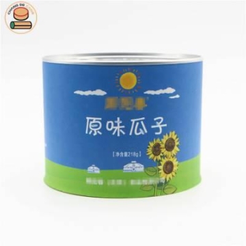 昌德制罐供應(yīng)瓜子炒貨包裝紙罐紙筒圓罐圓筒圓盒訂做