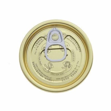 廠家批發(fā)直銷(xiāo) 馬口鐵易拉蓋食品罐頭蓋馬口鐵蓋子金屬蓋子瓶蓋紙罐易撕蓋