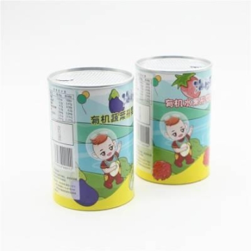 昌德制罐供應(yīng)海苔罐零食包裝紙罐紙筒圓罐圓筒圓盒訂做