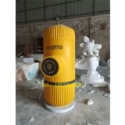 品牌產(chǎn)品配件纖維制作大型仿真咖啡機模型雕塑