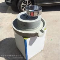 白色砂巖石電動(dòng)石磨 小型石盤式電動(dòng)石磨 大米黑米漿石磨機(jī)