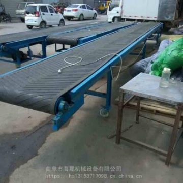 家用紙加工輸送帶 皮帶輸送機 定向輪移動pvc橡膠傳送機