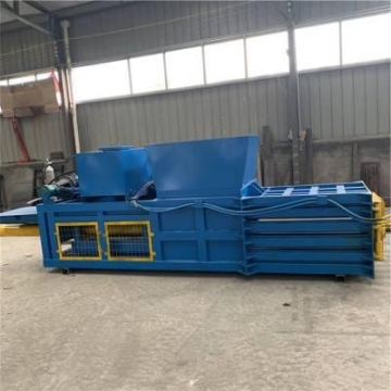 臥式金屬鐵皮壓塊打包機(jī) 車床下腳料壓扁機(jī) 高效***液壓打包機(jī)