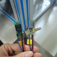 溫感器k控制器線路板防水注塑熱熔膠