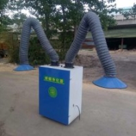 雙臂2.2千瓦焊煙凈化器廠家 電焊二保焊煙氣廢氣處理空氣凈化器