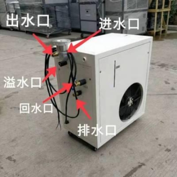 天津冷水機柔印機型風冷式冷水機、模溫機