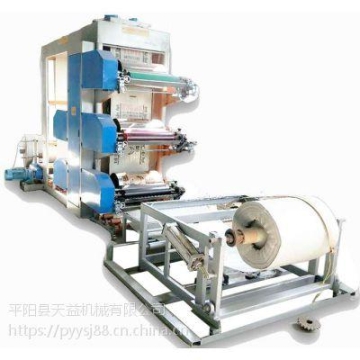 供應天益機械TYYJX-900系列塑料編織袋卷筒柔印機