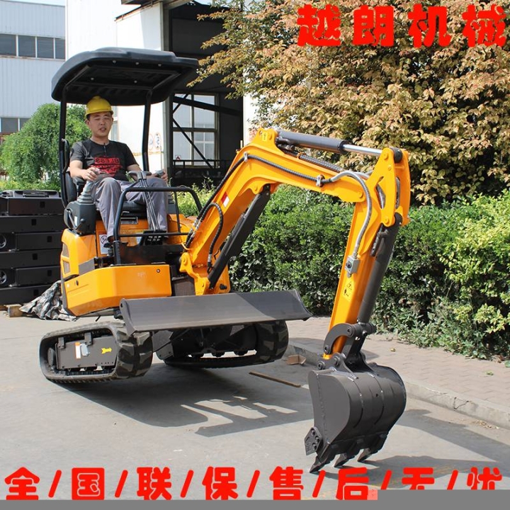 農田挖溝用小勾機大棚用小型挖土機綠化用微型挖掘機施肥挖溝機報價