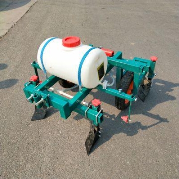 多功能農(nóng)作物打藥覆膜機 手扶土豆地瓜覆膜機視頻