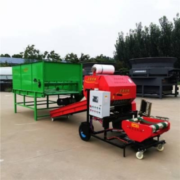 秸稈青貯打包機(jī) 青儲打捆機(jī)秸稈?秸稈打捆覆膜機(jī)