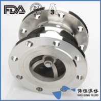 衛(wèi)生級(jí)無(wú)負(fù)壓供水設(shè)備球形 單向消聲法蘭止回閥