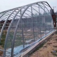 湖北花梁式溫室大棚搭建
