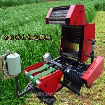 秸稈圓捆覆膜機(jī) 牧草青儲(chǔ)打包機(jī) 浩發(fā)