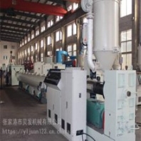 江蘇張家港貝發(fā) 400PE給水管道設(shè)備 400給水管機(jī)