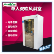 山東風(fēng)淋設(shè)備 自動不銹鋼風(fēng)淋室廠 無塵車間風(fēng)淋門價格