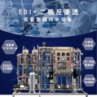 18兆歐EDI超純水系統(tǒng) 雙級反滲透設備 實驗室超純水設備