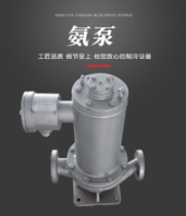 大連旅順氨用屏蔽電泵制冷系統(tǒng)液位立式臥式氨泵40P-40/50P-40