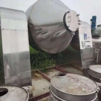 供應(yīng)二手8立方雙錐混合機(jī)雙錐干燥機(jī)混合機(jī)