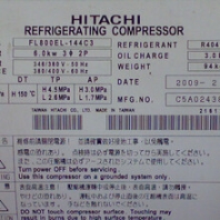 FL800EL-144C3日立8匹冷凍型壓縮機