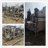 出售綠豐八成新3x12米帶式壓濾機(jī)污水處理