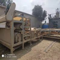 出售八成新3x12米帶式壓濾機礦山洗沙可指導安裝