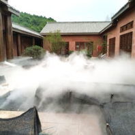 四川仁壽縣文宮石魯藝術(shù)館人造霧系統(tǒng)