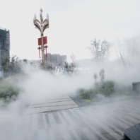 樂山陽光·云璽售樓部人造霧系統(tǒng)/景觀造霧/人造霧景觀