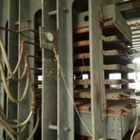 四八尺6層1200噸二手全自動(dòng)熱壓機(jī)出售