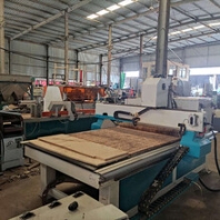二手木工機(jī)械雙工序1325數(shù)控雕刻機(jī)開(kāi)料機(jī)木板環(huán)氧板亞克力