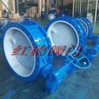 D341F4襯氟法蘭蝶閥