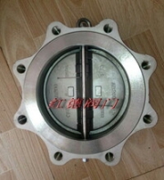 H76H凸耳式雙瓣止回閥