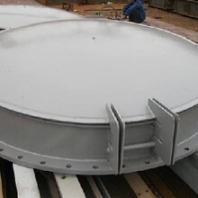 福建泉州泉港卷揚(yáng)機(jī)雨水溝鋼制閘門
