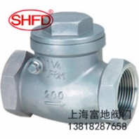內(nèi)螺紋不銹鋼304/316絲口止回閥H14W-16R、H14W-16P