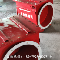 翻板式單向隔爆閥自鎖式泄爆閥粉塵除塵管道