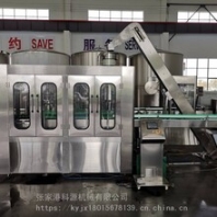 科源機(jī)械玻璃瓶小型啤酒灌裝生產(chǎn)線設(shè)備三合一啤酒灌裝機(jī)