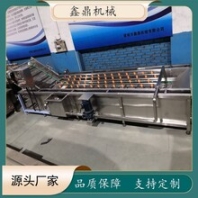 海棠清洗機(jī)氣泡沖浪噴淋清洗機(jī)罐頭加工清洗生產(chǎn)流水線