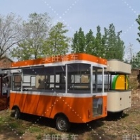 供應(yīng)電動(dòng)小吃車多功能餐車手推小吃車中巴士餐車街景小吃車電動(dòng)四輪小吃車