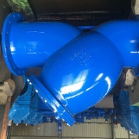 大口徑Y(jié)型過濾器DN600GL41H管道污水處理器