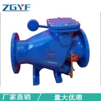 HC44X橡膠瓣止回閥防止水倒流逆止閥法蘭連接