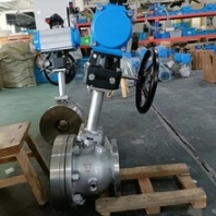氣動(dòng)斜桿放料閥XFQ941F-16P反應(yīng)釜底放料球閥