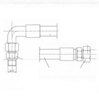 馬達(dá)排泄油管橡膠軟管?DrawingNo.772-9402