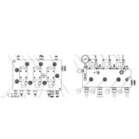 STTS控制閥組DrawingNo.531-9200控制閥塊