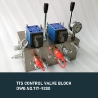TTSCONTROLVALVEBLOCKDWG.NO.717-9200船舶控制閥