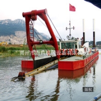 12寸全液壓絞吸船現(xiàn)貨出售河道水庫清淤疏浚挖泥船