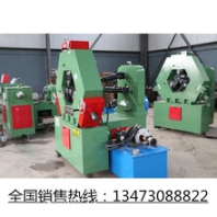 供應(yīng)名信公司sz-40型全自動三軸滾絲機管螺紋滾絲機