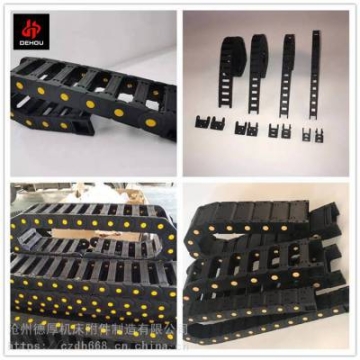 穿線拖鏈 防塵牽引橋式拖鏈工程塑料拖鏈 數(shù)控機(jī)床尼龍拖鏈